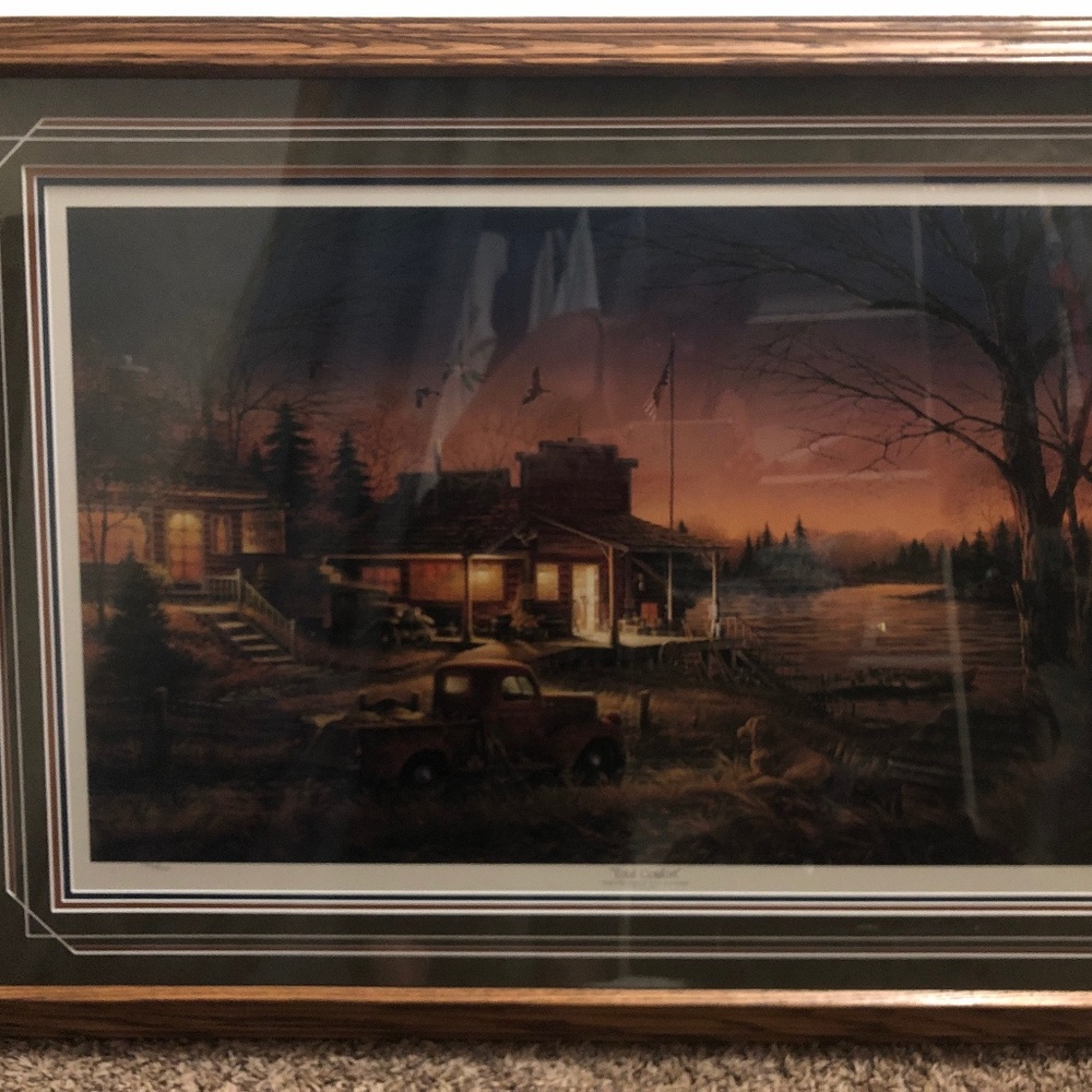 Terry Redlin Signed & Framed